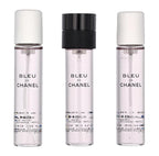 CHANEL Bleu Eau de Parfum Twist & Spray 3 Refills x 20ml