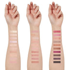 30 Colors Nude Champagne Gold Matte Shimmer Eyeshadow Palette with Brush for Eye Makeup,High Pigmented Pink Purple Brown Eye Shadow Primers Powder Palet de sombras de ojos-Big30