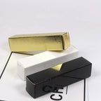 COSIDEA 25 PCS Golden 5ml lip gloss tube paper box packing boxes for crown lipgloss tubes 23 * 23 * 98mm