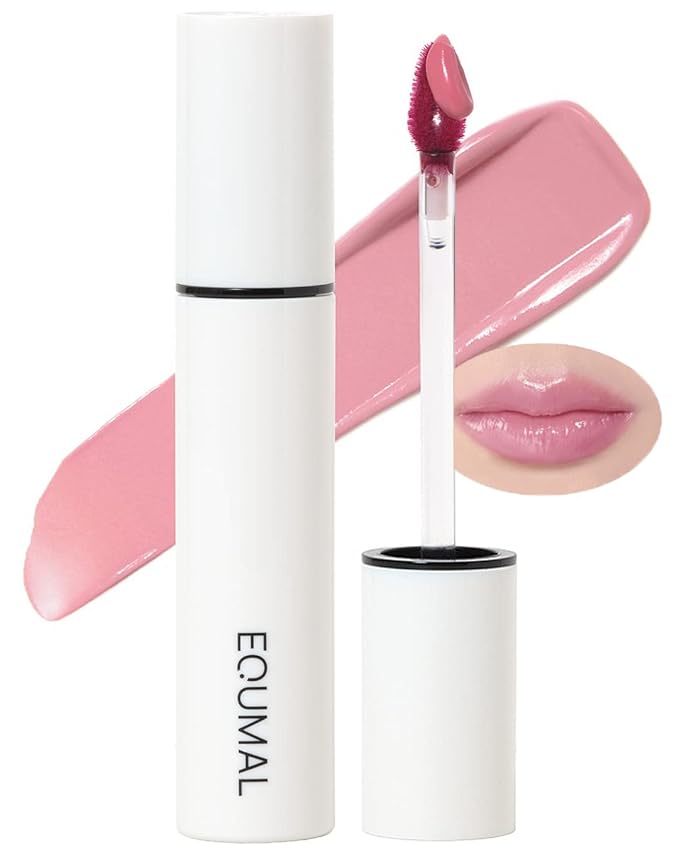 Non-Section Glowy Tint – 114 SHEER THROUGH – Glass Lasting Transparent & Flexible Lip Makeup - Moisturizing Lip Stain for Glossy Finish – Buildable Lipstick for Fuller Looking Lip, 0.18 fl.oz.