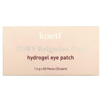 [Koelf] Ruby Bulgarian Rose Hydro Gel Eye Patch 60pcs/30pairs