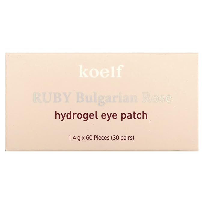 [Koelf] Ruby Bulgarian Rose Hydro Gel Eye Patch 60pcs/30pairs