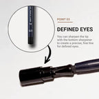 ETUDE Proof 10 Gel Pencil Liner 0.3g (#6 Honey Bronze) | Creamy Gel Texture Eyeliner with Wearable Shades to Create Precise Line Eye Makeup without Efforts, Korean Makeup, Perfect for Gift