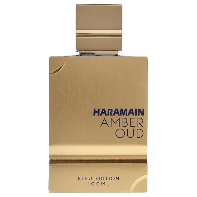 Al Haramain Amber Oud Blue Edition Eau De Parfum Spray 100ml (3.4 oz) - Unisex Arabian Perfume for Women & Men, Long-Lasting Arabic Fragrance, Premium EDP Cologne Spray