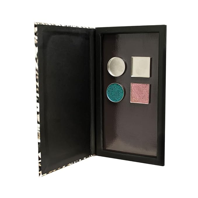 50 Pcs Empty Round Metal Pans, Makeup Palette