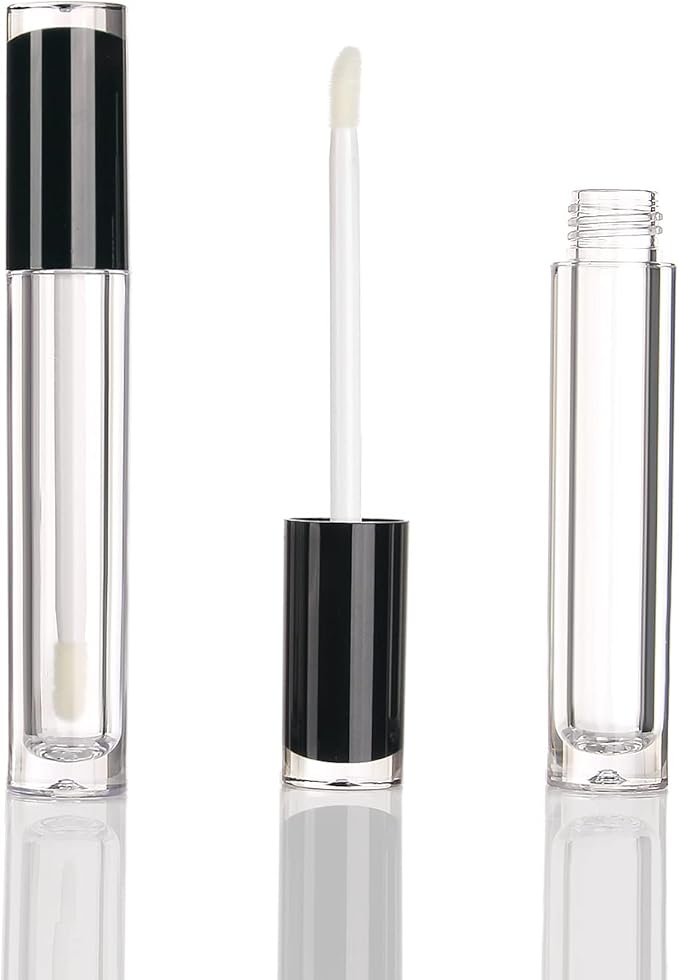 COSIDEA 22 pack empty round 5ml black lip 5ml