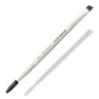 Eyebrow Brush, Dual-ended Angled Eyebrow Brush for Brows or Lashes D108 - Black
