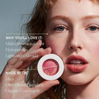 Well People Superpowder Blush Powder, Hydrating Powder Blush For Adding A Pop Of Cheek Color, Lightweight Formula, Vegan & Cruelty-free, Hazelnut Harvest