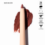 Retractable Waterproof Lip Liner with Built-in Sharpener by Beauty Creations NUDEX Collection (Love Letter 07)