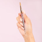 Kiara Sky Crystal Acrylic Kolinsky Nail Brush (Clear, #14)