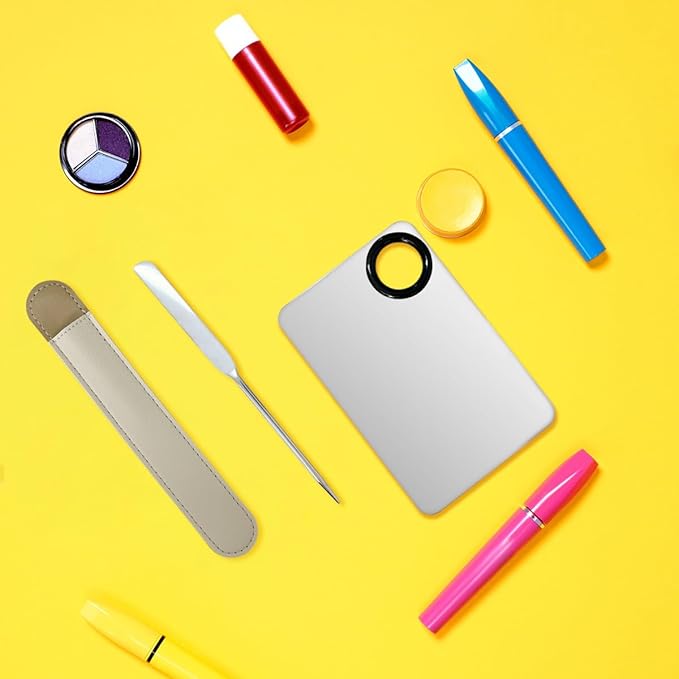 Korean Makeup Spatula Set, Professional Stainless Steel Makeup