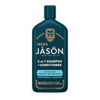 Jason Men's Hydrating 2-in-1 Shampoo and Conditioner, 12 oz