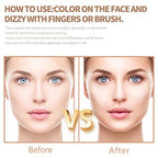 4 Pcs Cream Contour Foundation Stick, Highlighter & Bronzer Pen, Face Brightens & Shades Pencil, Highlighting Shade Longwear Makeup, Highlight Bronzer Shaping Trimming Stick Cream