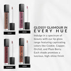Flori Roberts Mineral Base Lip Shine, Vibrant Lip Gloss Makeup for Women of Color or Deeper Skin Tones, Non-Sticky, Long Wear High Shine Finish