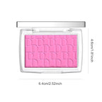 KYDA Pink Blush Powder, Make Up Pink Face Powder Face Blusher, Blendable Formula, Lasting Moisturizing, Ultra Fine Lightweight Texture