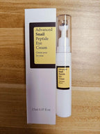 Advanced Snail Peptide Eye Cream for Dark Circles & Puffiness, Snail Mucin Eye Cream with Niacinamide Reduce Wrinkles & Fine Lines, 1 Pcs Under Eye Roller Cream for Moisturizing.