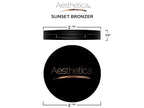 Aesthetica Sunset- Matte Bronzing Powder Makeup Contouring Powder - Vegan & Cruelty Free