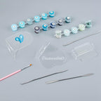 Framendino, 6 in 1 Set Hand Makeup Mixing