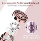 Facial Hair Removal for Women, Painless Electric Facial Hair Remover for Face, Chin，Upper Lip with USB Rechargeable