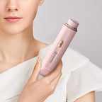 Bikini Trimmer for Women, Waterproof Electric Bikini Shaver Cordless Recharge Razors for Women for Leg Bikini Area Face Armpit & Body Trimming, Ideal Gifts for Ladies - Pink