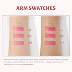 3Pcs Glitter Jelly Lipstick Set, 3 Colors Glossy Glitter