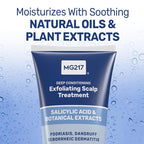 MG217 Deep Conditioning Salicylic Acid Scalp Treatment for Psoriasis, Exfoliates, Heals, Moisturizes, Hyaluronic Acid, Natural Oils, Plant Extracts, Sulfate free, Paraben Free, Fragrance Free, 6 floz