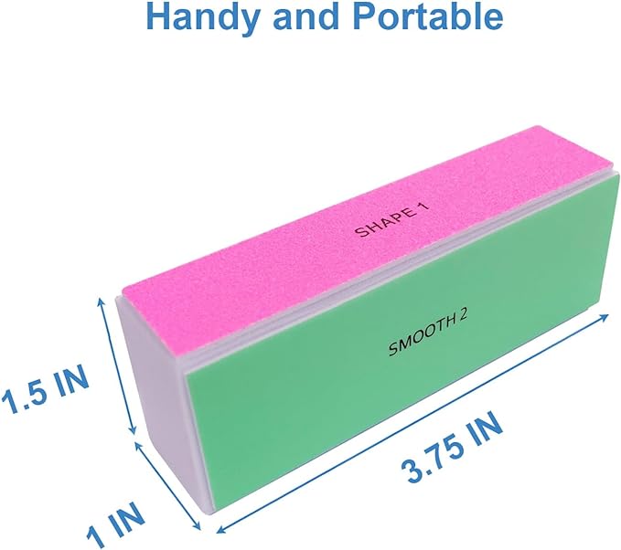 4 Way Nail Buffer Block