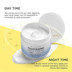 Neck Tightening Cream: Tighten and Lift Neck Cream For Tightening and Firming, Fine lines, Loose & Sagging On Face, Decollete & Other Skin Areas - 3.4 Oz