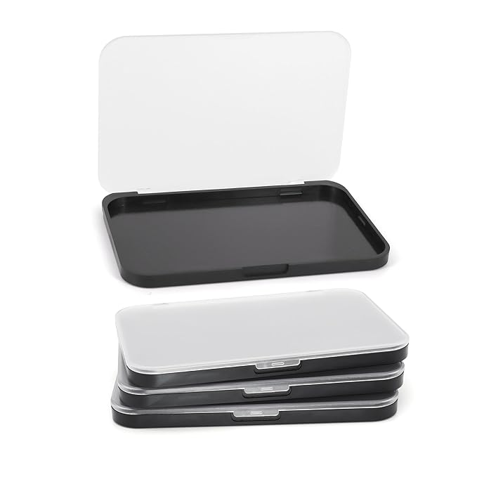 AJLTPA Magnetic Makeup Palette with Frosted Clear Top,