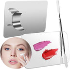 Makeup Foundation Mixing Nail Palette - Stainless Steel