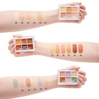 Color Correcting Concealer Palette 6 Colors Lightweight Smooth Correcting Contour Cream Makeup Palette (Color 02)