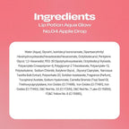 Lip Potion Aqua Glow No.4 Apple Drop | Hydrating, Non-Sticky Gloss with Sheer Radiance | 0.3 Oz