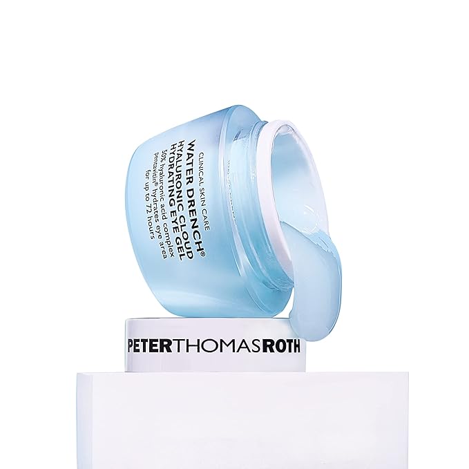 Peter Thomas Roth | Water Drench Hyaluronic Cloud Hydrating Eye Gel | Hyaluronic Acid Eye Gel With Caffeine, for Fine Lines, Wrinkles, Under-Eye Puffiness and Dark Circles