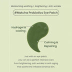 HEIMISH Matcha Biome Hydrogel Eye Patch (60ea) | Eye Patch for Swollen Eyes and Wrinkles | Matcha, flawless skin, Calming, for Swollen Eyes, Antioxidant, Soothing, Vitamins, Kbeauty