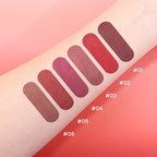 Dark Brown Matte Lip Liner Pencil - Crayon Matte Lipstick Pencil, No Transfer, Smudgeproof & Waterproof, Sharpenable Lip Crayon for Women, Velvet Long-Lasting Lip Color 01#