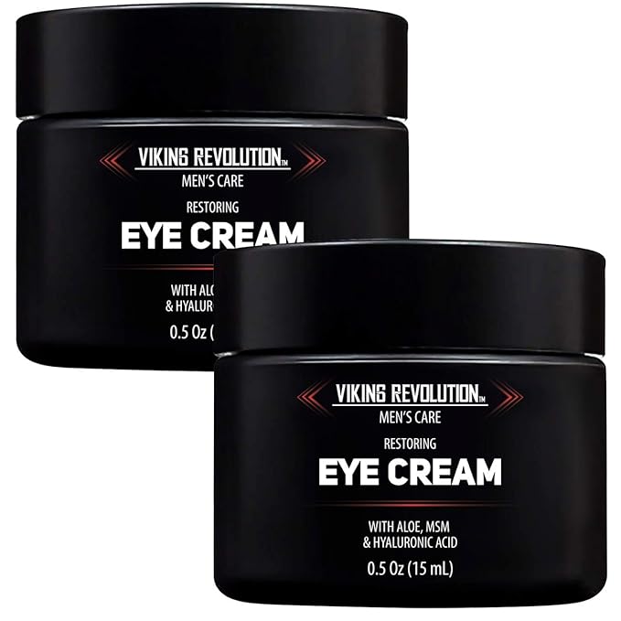 Natural eye cream for men