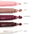 5 Colors Mirror Lip Glaze, Plumping Hydrating Gloss, Long-Lasting Moisturizing Non-Sticky Oil, Quick Full Lip Color