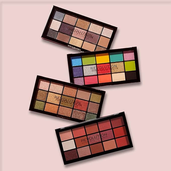 Makeup Revolution Eyeshadow Palette, Reloaded Iconic Newtrals 2,