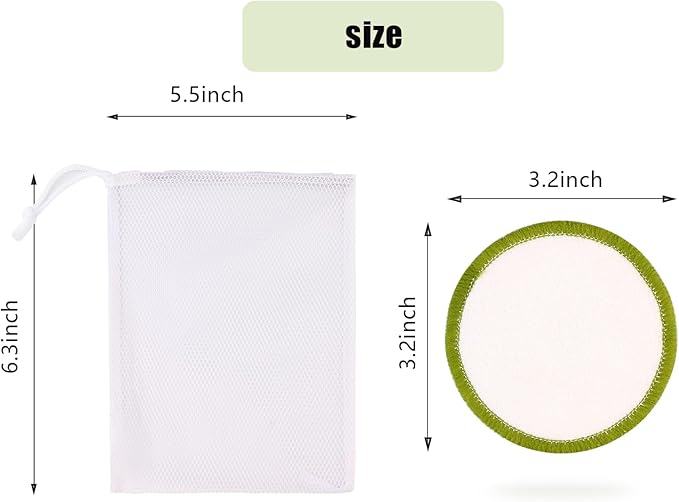 30 pack reusable makeup remover