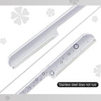 10 Pieces Eyebrow Razor for Women Facial Shaver Razor Brow Shaper Eyebrow Trimmer Dermaplaner Shaping Tool with Cover (Silver)