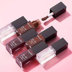 3 Colors Lip Glow Oil Set, Big Brush Glow