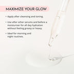 MAELOVE Hydrator Hyaluronic Acid B5 Serum with Resveratrol for Instantly Dewy Glow, Fills Fine Lines, Lightweight and Non Greasy, 1.0 fl oz
