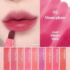 ETUDE Dear Darling Marker Tint #2 Mono Plum (5g) | Hydrating & Long Lasting Lip Stain | High Pigmented Lip Maker with Easy Drawing Tip | Korean Daily Lip Tint, Korean Makeup, Kbeauty, Perfect for Gift