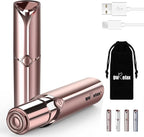 Facial Hair Removal for Women(as seen on tv), Gurelax Rechargeable Facial Hair Remover, Hair Removal Device for Face, Lip, Chin