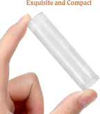 Lip Gloss Clear 50Pcs Empty Lipstick Tubes Transparent Plastic Empty Lip Balm Containers Lip Gloss Holders Empty Lip Gloss Container Bulk