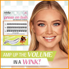 Ardell Winks Press On Eyelash Extensions, Volume - DIY Lash Clusters, 30 Individual Lashes, Natural Look Lashes with Applicator, 1 Pack