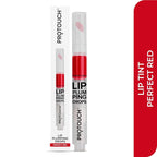 Glossy Lip Plumping Drops - Volumizing Lip Gloss With 8-Hour Plumping Effect - Vegan Formula With Caffeine & Grape Seed Extract - Perfect Red