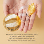 3D Crescent Design Under Eye Patches (5 Pairs) - Crystal Under Eye Mask with Eye Cream, Specifically for Canthus Wrinkles and Dryness Around the Eyes (Crystal)