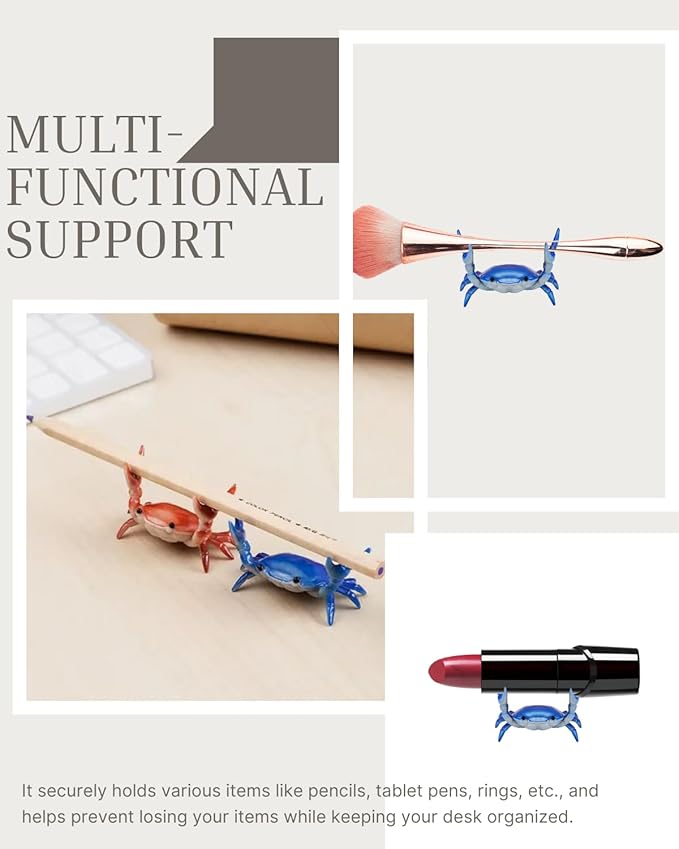 Crab makeup brush holder, perfect