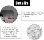 4PCS Sexy Black Girl Shower Curtain Set, Inspirational Quotes African American Woman Full Moon Starry Sky Eiffel Tower Beach Perfume Fashion Bathroom Decor, Non-Slip Bath Mat, Be Who You are